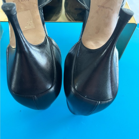 Prada size 40 D Orsay ladies pump- kitten heels lightly worn condition - Picture 8 of 13
